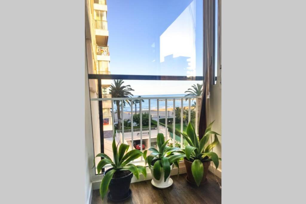 Apartamento Recien Reformado En Primera Linea Con Vistas A La Playa De La Almadraba Benicàssim Eksteriør billede